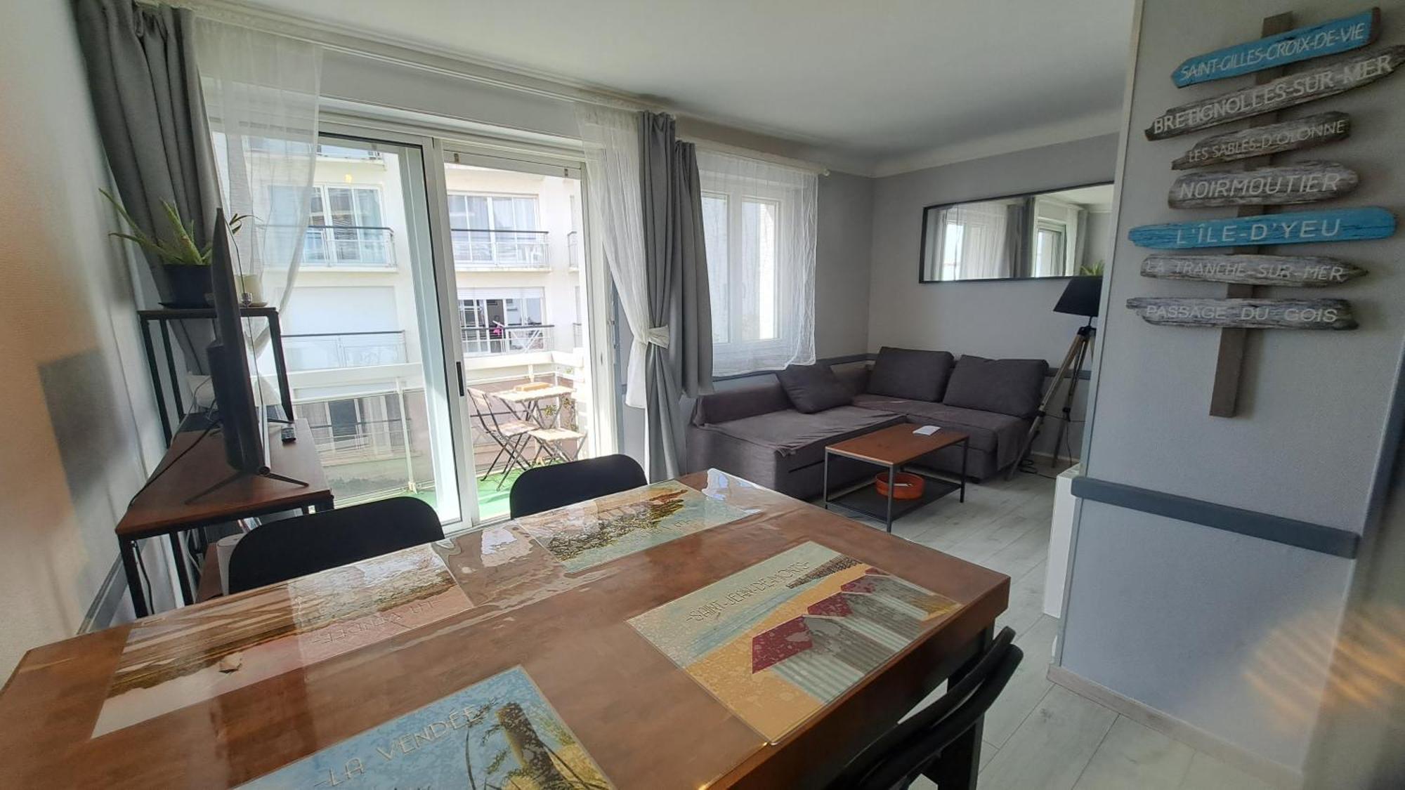 Apartamento Couchant Radieux 2 Pieces 4 Personnes Vue
