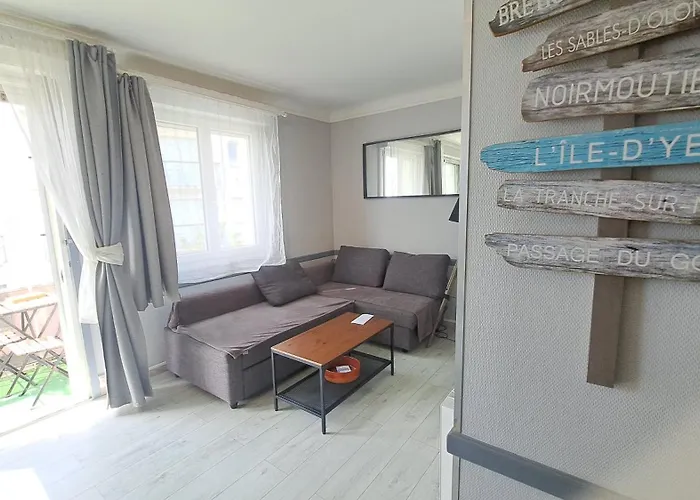 Couchant Radieux Appartement 2 Pieces 4 Personnes Vue Mer